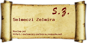 Selmeczi Zelmira névjegykártya
